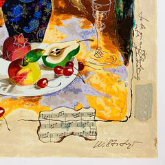 Red Flowers in a Vase