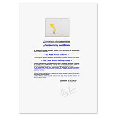 The Little Prince Falling Asleep