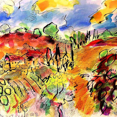 Castellare Vineyard in Chianti, Italy