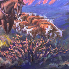 Afternoon on the Cattle Drive
