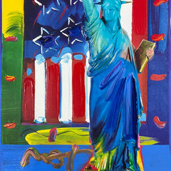 Full Liberty with Flag