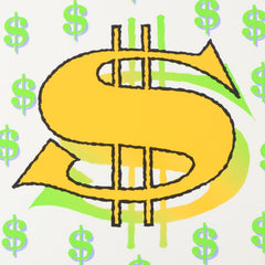 Dollar Sign (White)