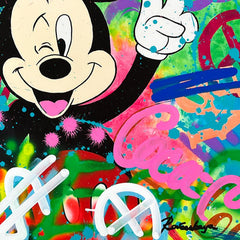 Chaplin & Mickey Mouse