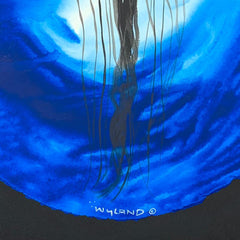 Weightless Blue Jellyfish