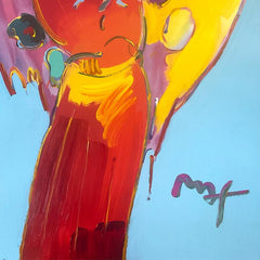 Red Angel with Heart