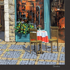 Fresco and Fountain (Black)