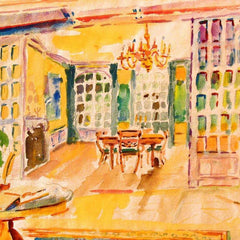 The Dining Salon of Chateau Bouscaut