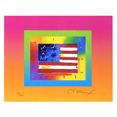 Flag with Heart on Blends