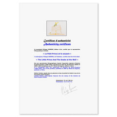 The Little Prince And The Snake at the Wall