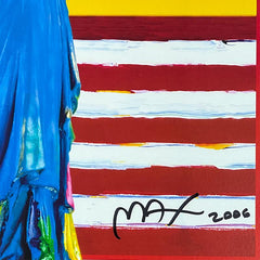 Liberty with Earth & Flag