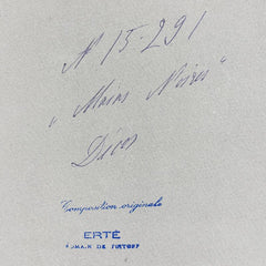 Mains Noires, Decor, 16 Janvier 1958