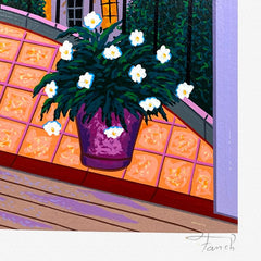 Interior with Magritte