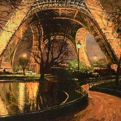 Twilight At The Eiffel Tower