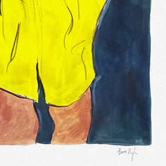 Woman in Red, Lion Pub (Yellow)