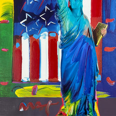 Full Liberty with Flag