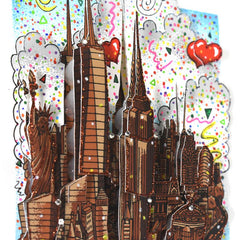 A Melting Pot of Chocolate...NYC (Yellow)