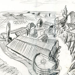 View of Chateau Prieure-Lichine (Bordeaux)