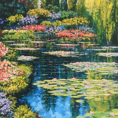Shimmering Waters Of Giverny