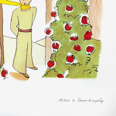 The Little Prince In The Garden