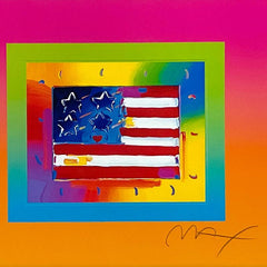 Flag with Heart on Blends