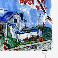 Rose on a Hillside
