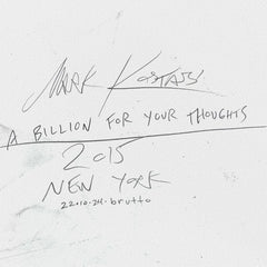 A Billion for Your Thoughts - New York