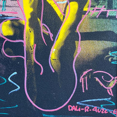 Salvador Dali Hand Holding Eggs