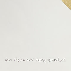 Rising Sun Sketch AZO