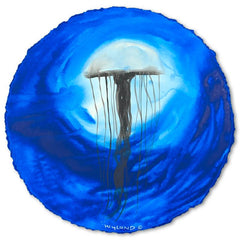 Weightless Blue Jellyfish