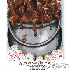 A Melting Pot of Chocolate...NYC (Yellow)