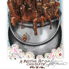 A Melting Pot of Chocolate...NYC (Red)