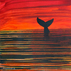 Sunset Whale