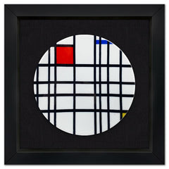 Composition with Yellow, Blue and Red