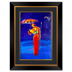 Umbrella Man with Cane