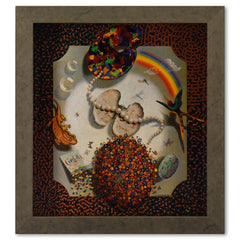 Etude Multicolore de la serie Graphismes 2
