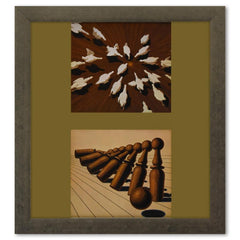 Etude De Mouvement (Basse - Cour, Quilles) de la serie Graphismes 1