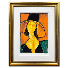 Protrait Of A Woman With Hat