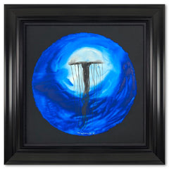 Weightless Blue Jellyfish