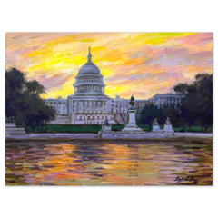 Sunset on the Capital