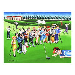 Playing Golf