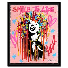 Marilyn Monroe is Happy