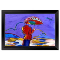 Umbrella Man at Sea