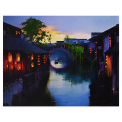 Ancient Village Sunset