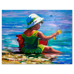 Red Pail and Yellow Shovel