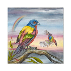 Rainbow Buntings