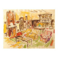 The Library of Chateau Bouscaut