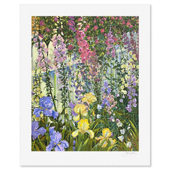 Fox Gloves and Irises