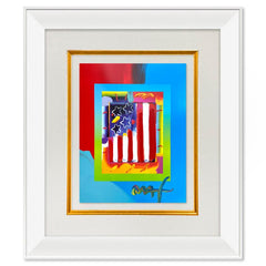 Flag with Heart
