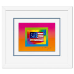 Flag with Heart on Blends