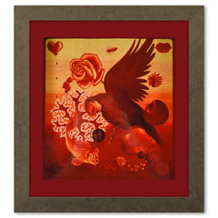 Etude En Rouge de la serie Graphismes 2